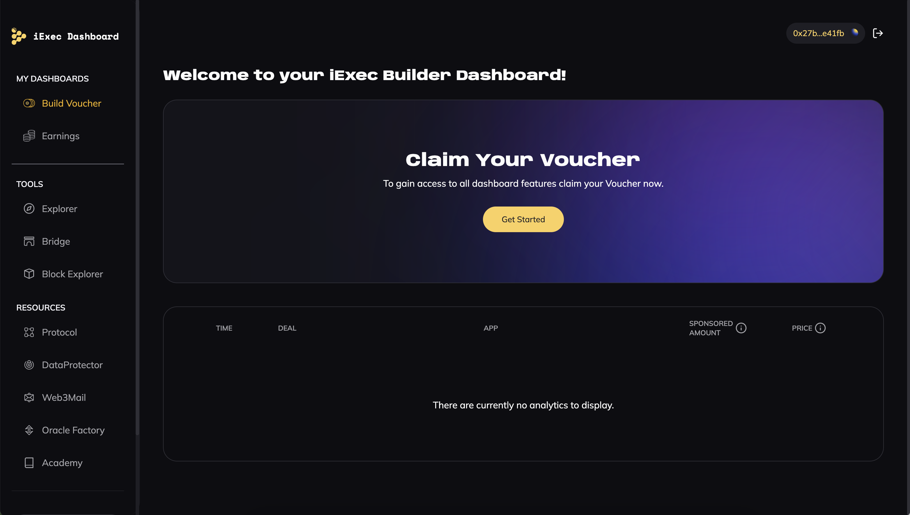 Builder Dashboard Overview